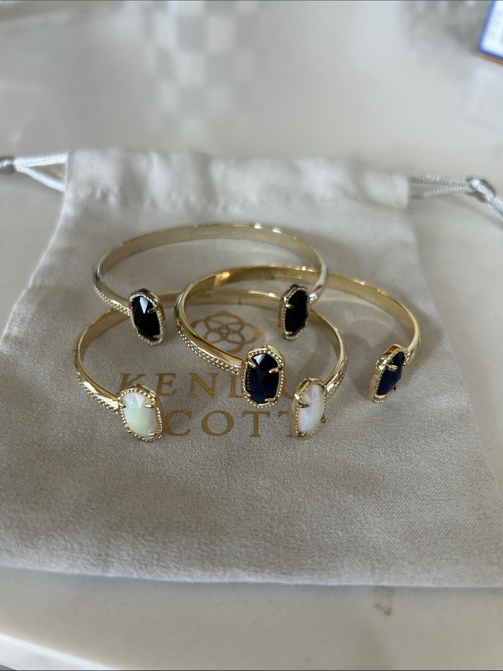 Kendra Scott cuff bracelet- set of 3